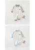 Four Seasons Birthday Bear Newborn Bodysuit - Pure Cotton Baby Belly Protection Romper Jumpsuit