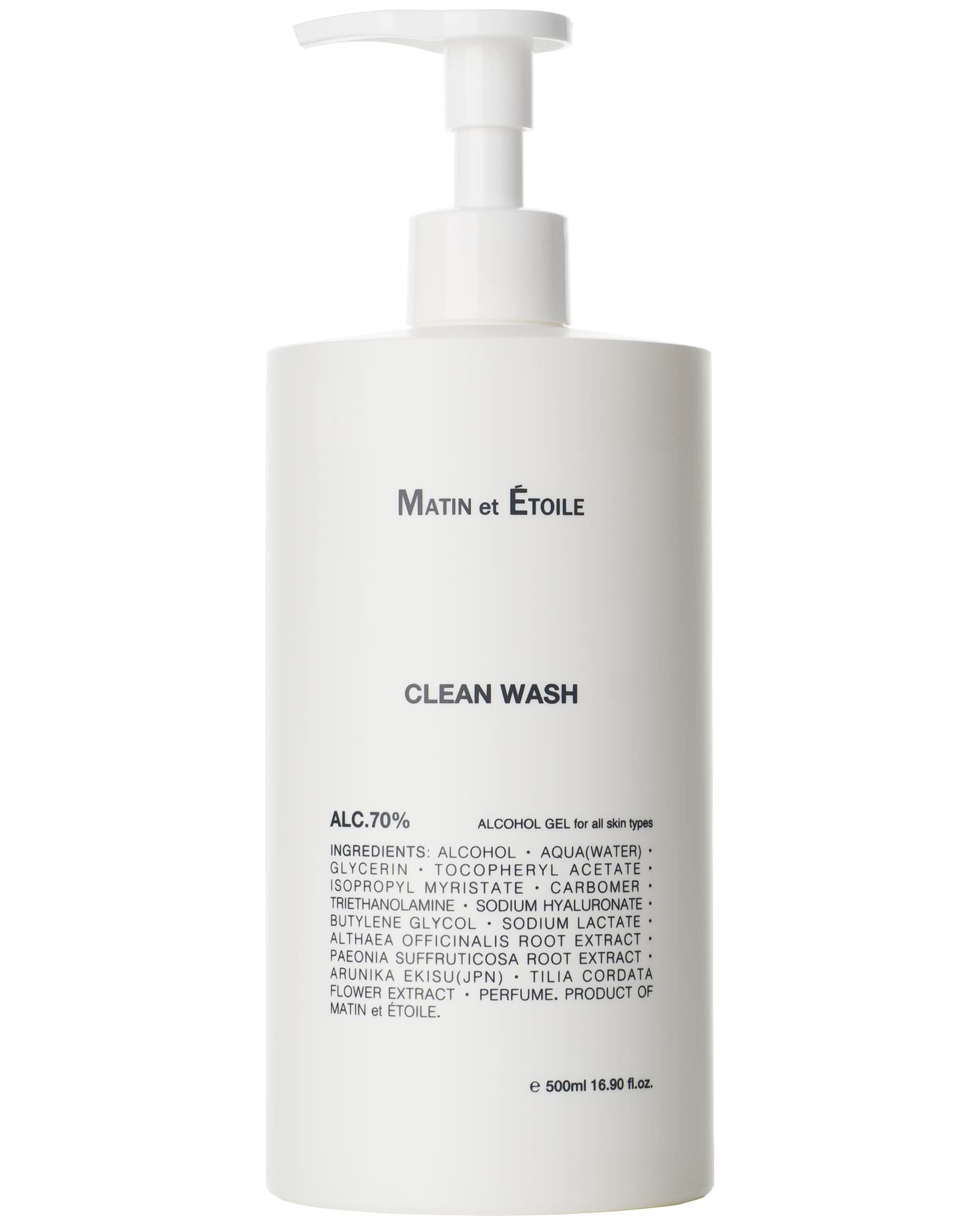 

MATIN et Clean Wash Спиртовой гель для рук Мускус 500 мл ÉTOILE (Древесный аромат)