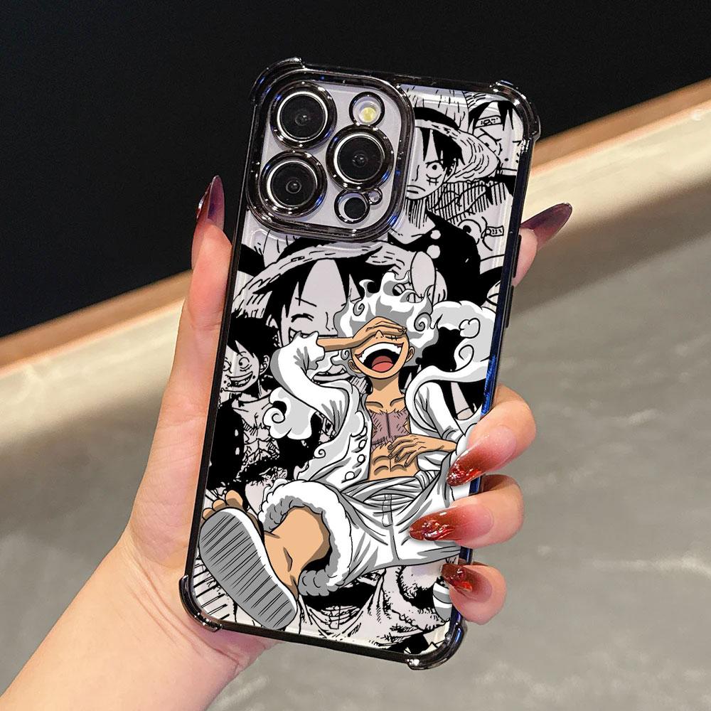 One Piece Luffy Monkey D Weiche Hülle Für iPhone 17 Pro 16 15 14 13 12 11 Pro Max Hülle 17 Plus 17E 16E 17Air Silikon Handyhülle