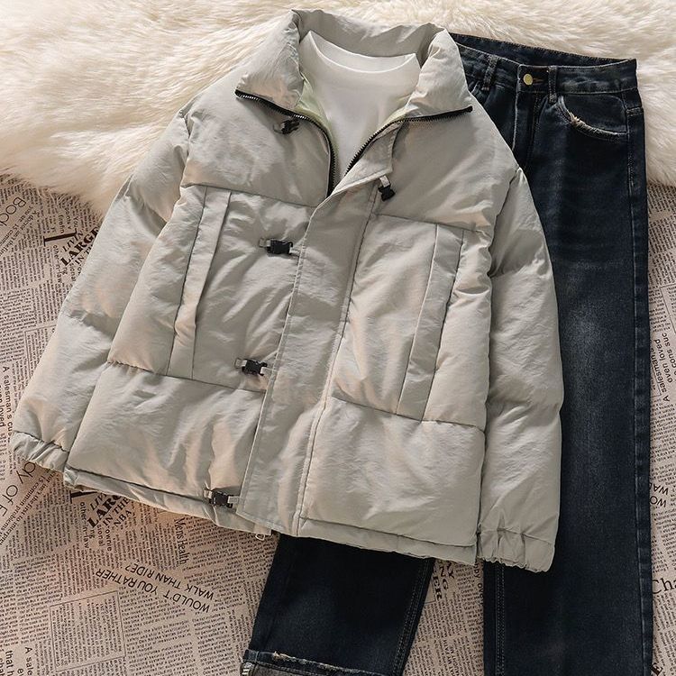 

Salt Suit, Lazy College Style Design, Warm Down Jacket, Cotton Bottoming Shirt, Straight Jeans, Three-piece Suit XS светло-зеленый