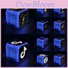Led Tik Tok Alarm Clock Multifunction 7 Color Change Digital Luminous Gift Kids