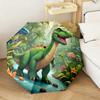 1PC Dinosaur Adventure Jungle Automatic Umbrella - Suitable Travel Outdoor Portable Umbrella Birthday Gift Daily Essentials