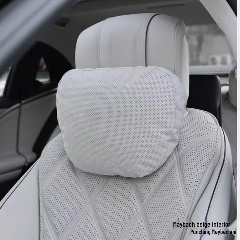 Bequemes Nackenstützkissen für Mercedes-Maybach, BMW, AITO, Tesla - Stilvolles und einfaches Auto-Kopfstützkissen