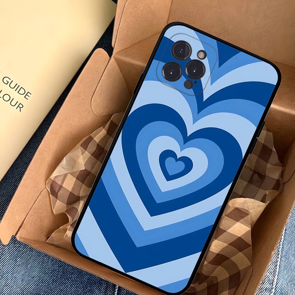 Love Heart Cute Phone Case For IPhone 17 Pro Max Air Back Cover 16 15 14 13 12 11 Pro Max Case