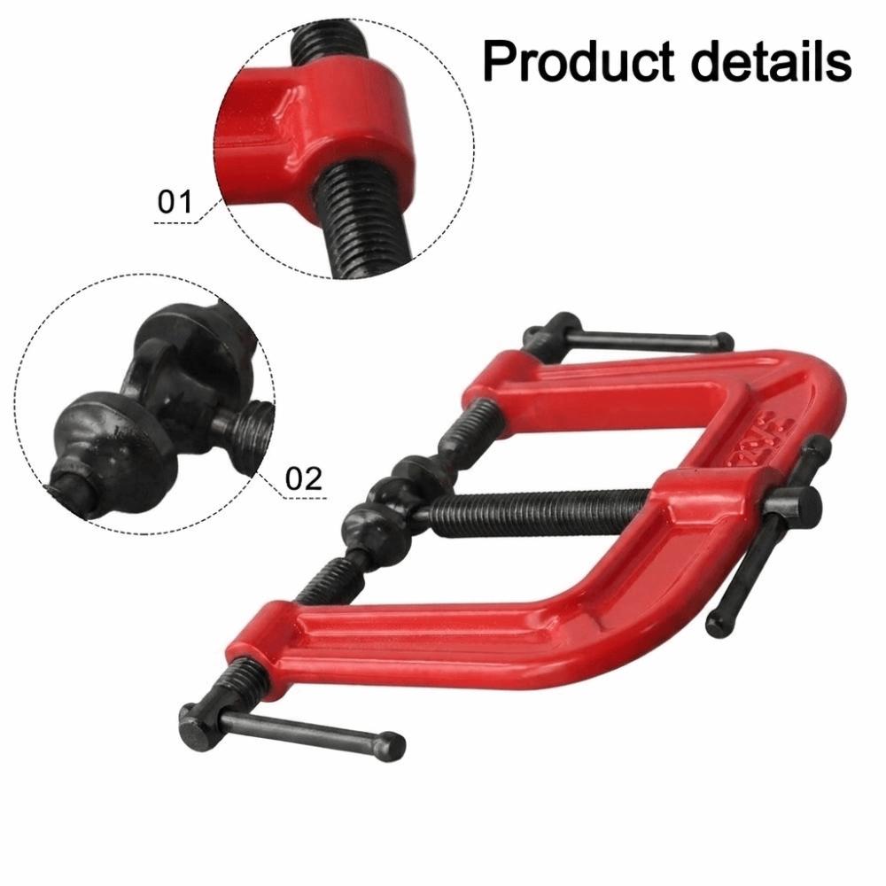 Flexible Adjustment Woodworking Clamp Three Way Design Heavy Duty Clamp  Home Repair