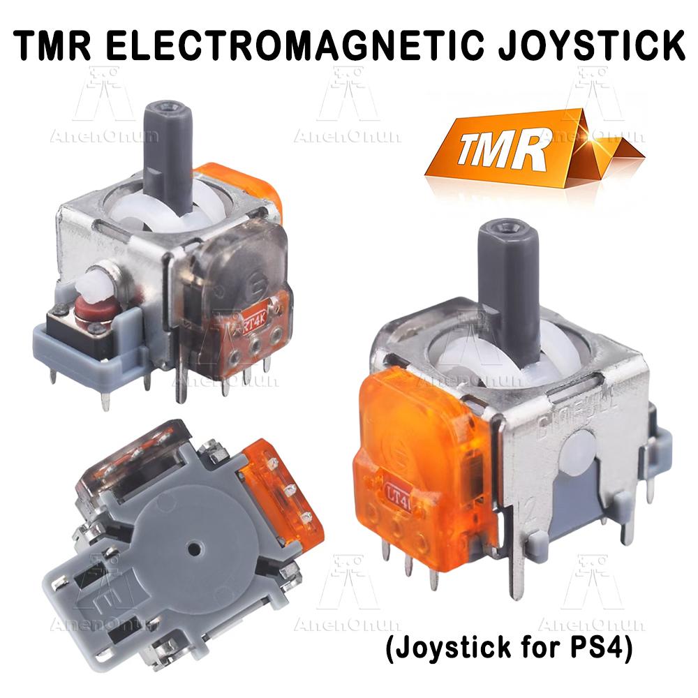 PS5 TMR Joystick Électromagnétique Stick de Contrôle de Jeu Haute Précision Sans Dérive Module Capteur Analogique 3D Pièces de Rechange de Mise à Niveau 2PCS
