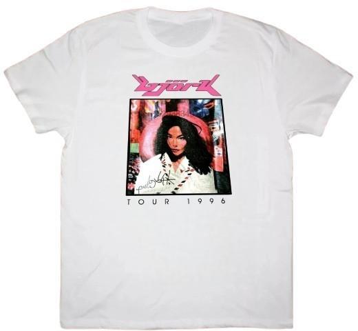 NEW Vintage Bjork 1996 Post Tour Graphic Mens T-Shirt XXXL