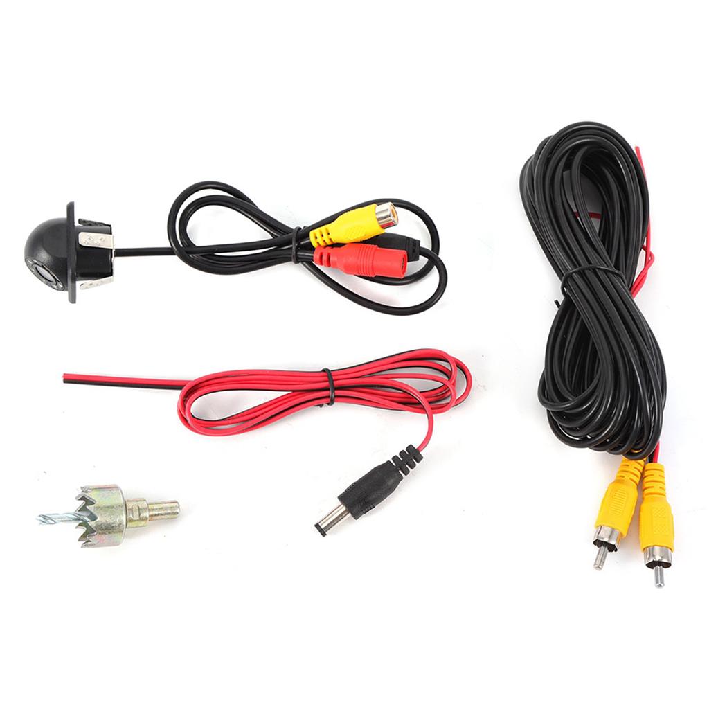 Ultraklare 170 Grad Farb-CCD-Kamera Auto Wasserdicht 8 LEDs Licht 20mm0,8in Bohrer Rückfahrkamera