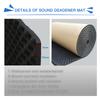 X Autohaux 2-10mm Thickness Car Sound Mat Deadener Heat Auto Noise ulation Deadening Mat Closed Cell Foam Sticker 100-500CM