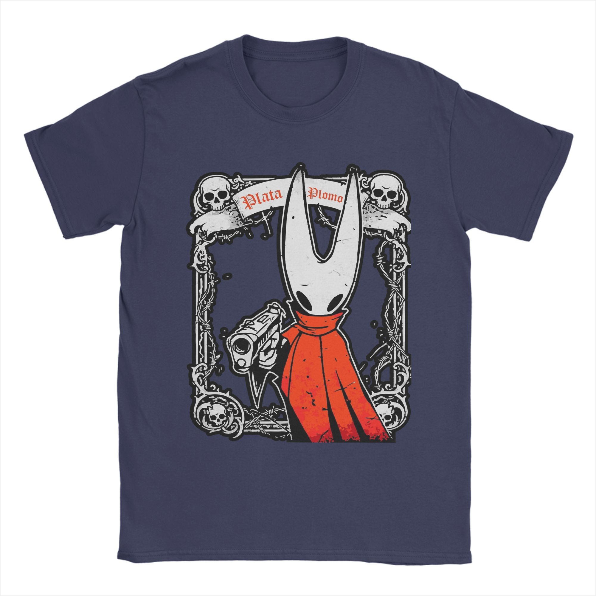

Unisexs Silver Hornet or Lead Silksong Hollow Knight T Shirt 100 Cotton Clothing Vintage Tee Shirt Birthday Present TShirt 4XL