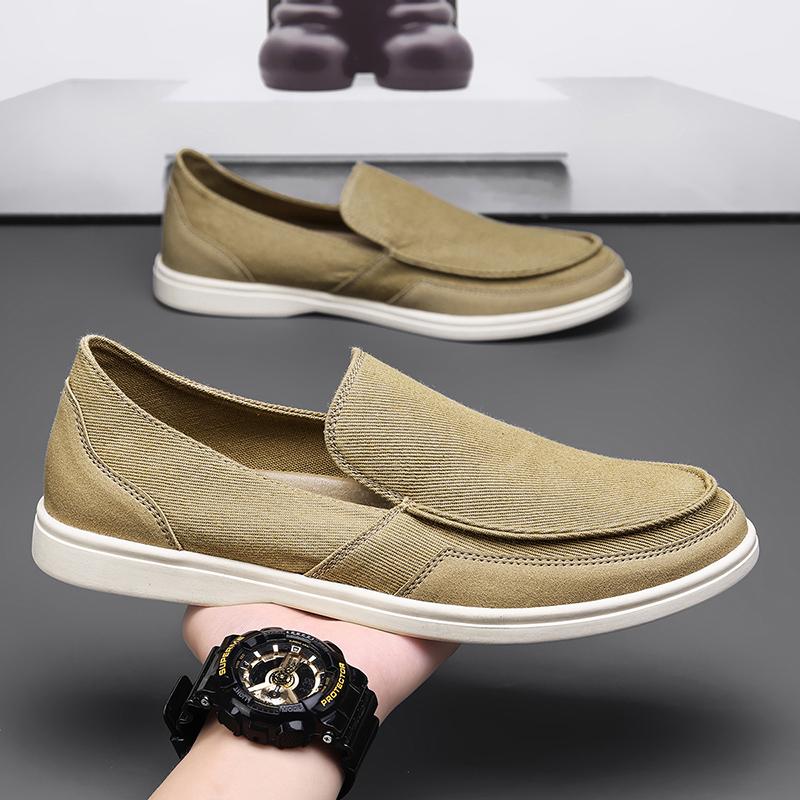 Men Large Size British Style Loafers Slip On Driving Moccasin Casual Walking Travel Shoes Sizes 40-47