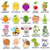 56pcs Mixed English Inspirational Cartoon Sticker Good Job Excellent Cute Animal Stickers Funny Punny Rewards Sticker