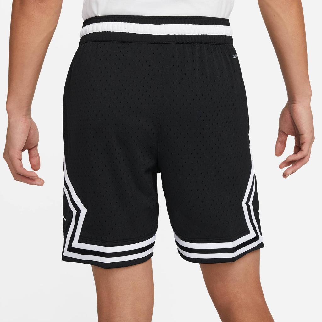 Jordan Sport Dri-Fit Striped Casual Breathable Basketball Shorts Men Shorts Black DH9076-010