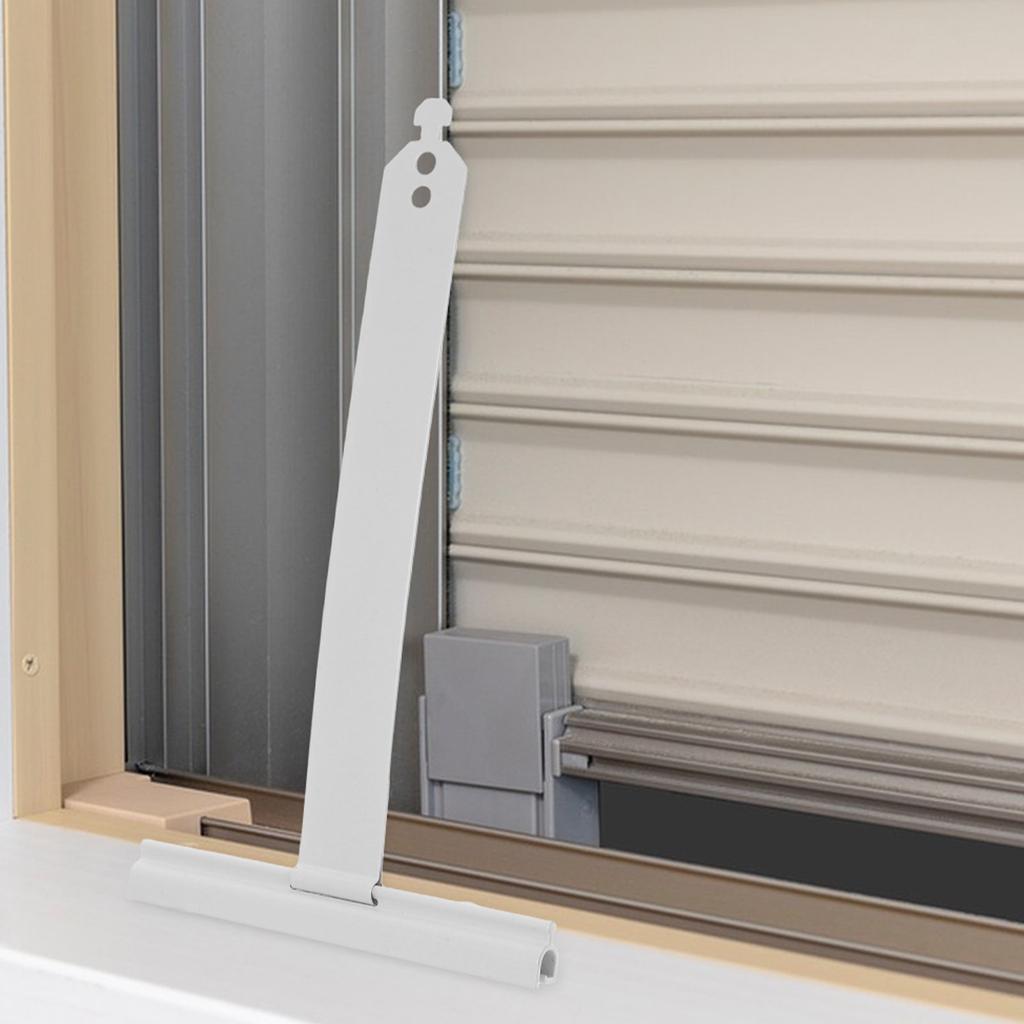 8Pcs Roller Shutter Spring Replacement Stainless Steel White Coated Slat Hanger for Window Security Shutter Curtain Repair Kit