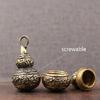 3 Pack Fashion Gourd Charm Small Pendant Gourd Jewelry Making Accessories Suitable for Jewelry Making and Decoration