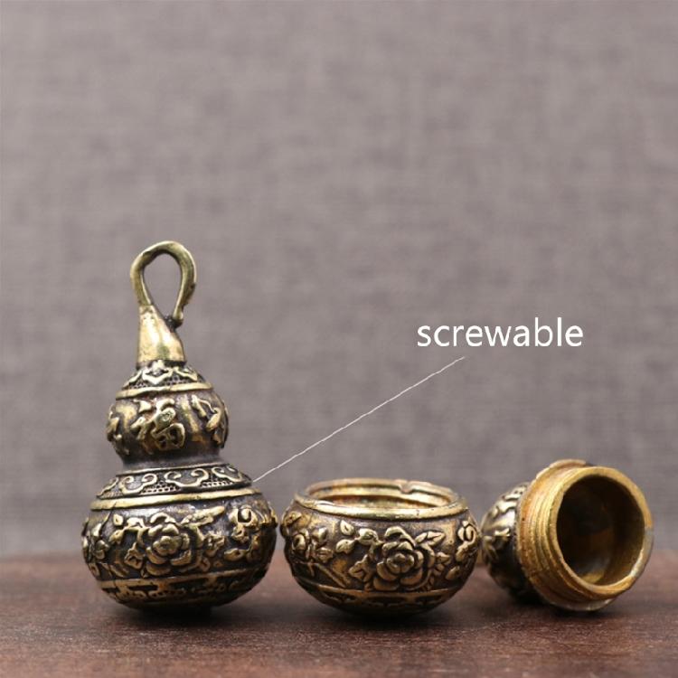 3 Pack Fashion Gourd Charm Small Pendant Gourd Jewelry Making Accessories Suitable for Jewelry Making and Decoration