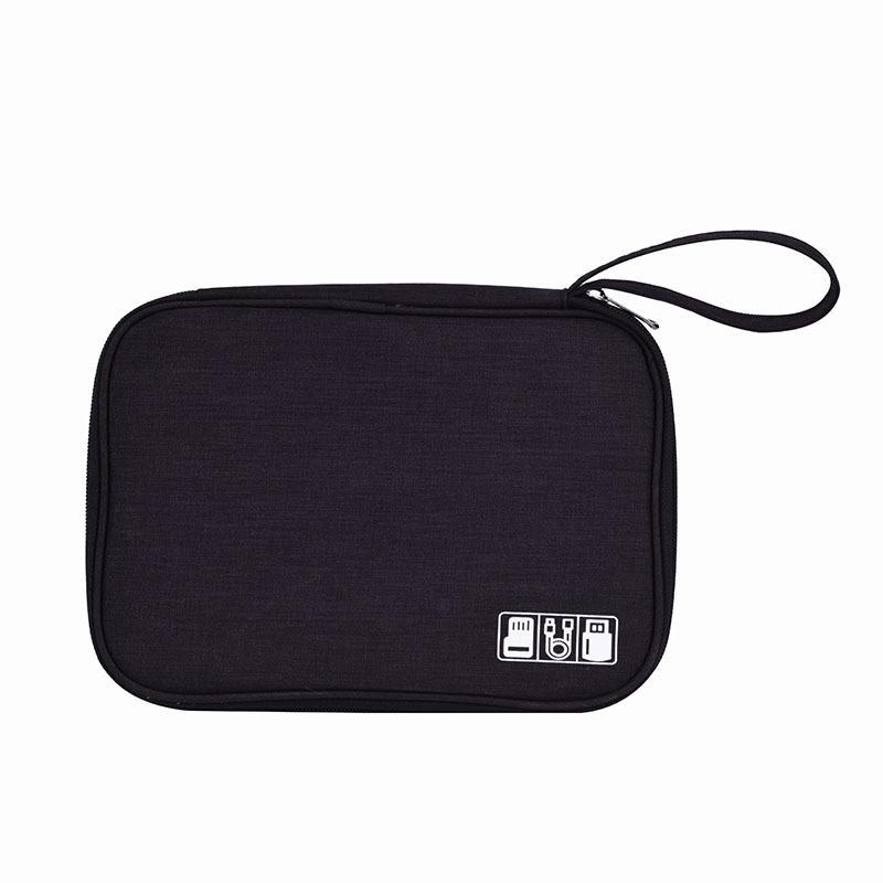 Portable Digital Storage Bag Charger Power Bank Travel Organizer For Gadgets Blue Purple Black Gray
