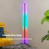 Multi Color 3 In 1 Interior Nordic Lampadaire Rgb Smart Corner Lighting Led Standing Rgb Led Corner Floor