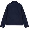 Calvin Klein Solid Color Zip-Up Long Sleeve Denim Jacket Men Jackets 4LE419G-CEF