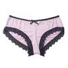 Sexiest Panties for Women Sexy Lingerie Lace Ice Silk Low Waist Pants Cotton Crotch Briefs Woman Clothing