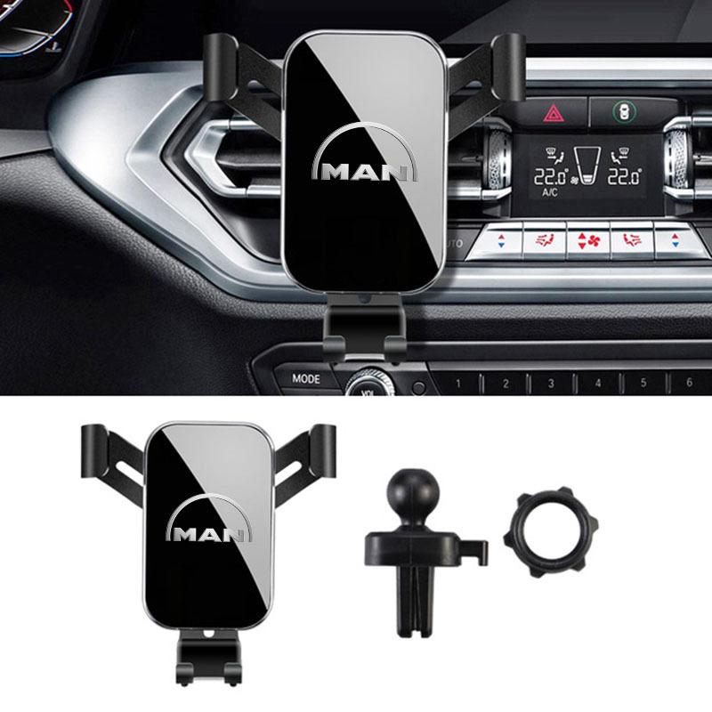 Schwerkraft Auto Handyhalter Auto Lüftungsschlitz Halterung Handyhalter Für MAN TGX TGM TGA TGS TGE Zubehör