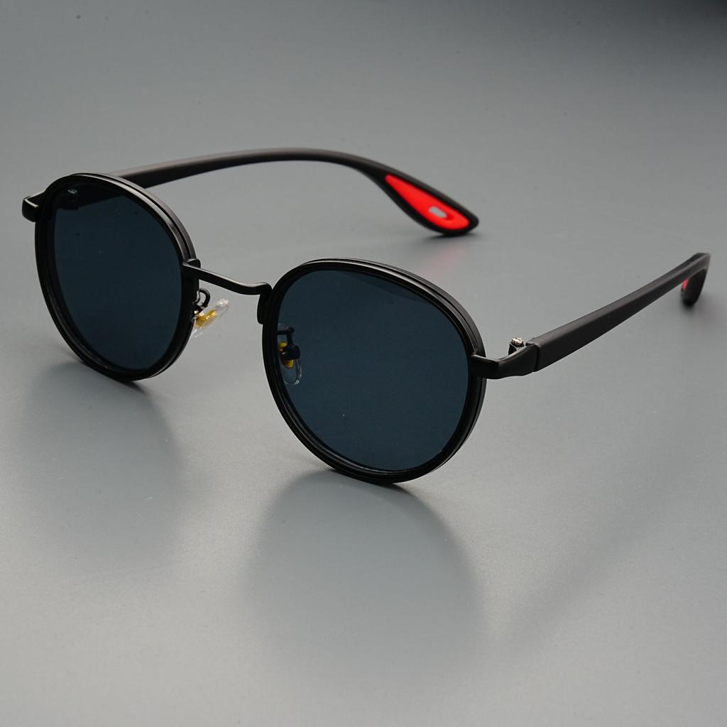 Metal Anti-Blue Light Glasses Women Men Vintage Round Frame Eye Protection Ultra Light Eyeglasses