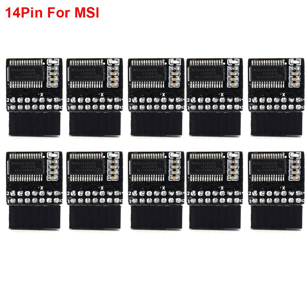 10-1PCS TPM 2.0 Encryption Security Module Board 4GB For ASUS ASRock MSI ASRock GIGABYTE LPC 14/18/20 Pin Motherboards Card