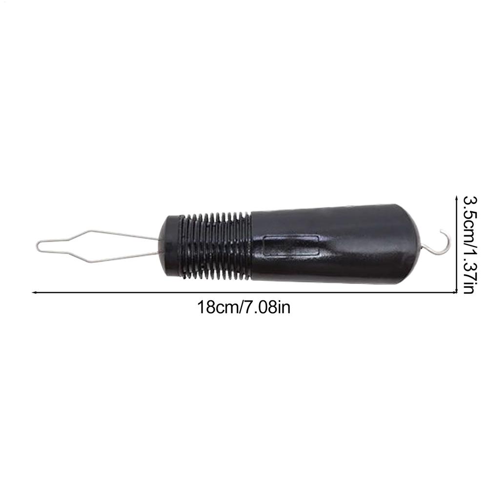

Button Hook Helper Dressing Aid Tool Ergonomic Grip One Hand Operation Belt Threader Auxiliary Device for Elderly Handicapped