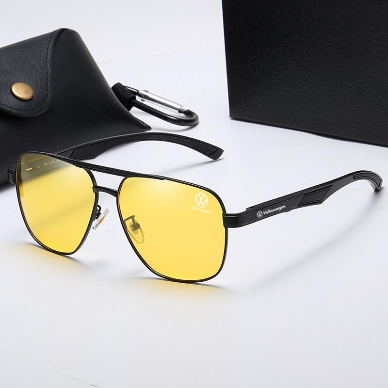 For VOLKSWAGEN VW Car High End Leisure Sunglasses Volkswagen R GTI Golf Tiguan Touareg Arteon Passat Jetta Polo Magotan Men Wome