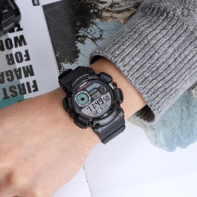ZEGAREK MĘSKI CASIO Digital Moonphase WS-1500H-2AVEF + BOX