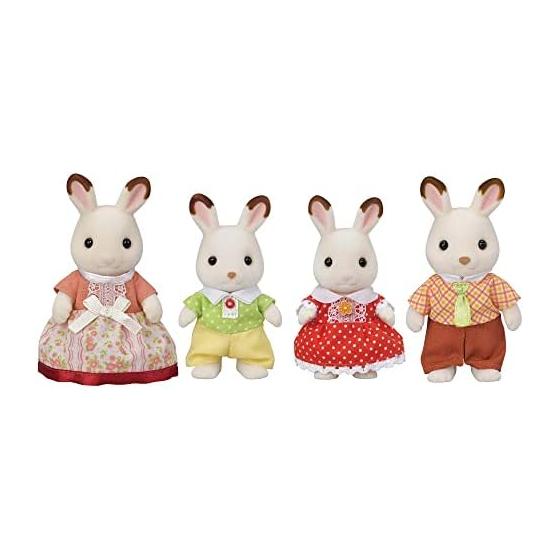 Sylvanian Families Doll [Chocolat Rabbit Family] FS-46 ST Mark Certification 3 years old and up Toy Dollhouse Sylvanian Families EPOCH