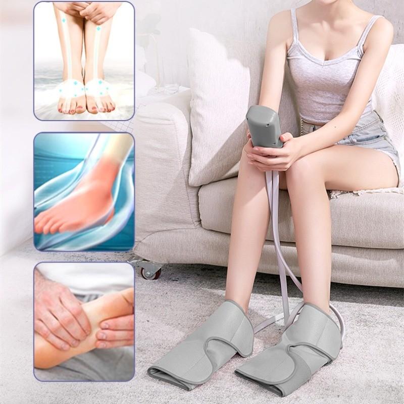 Multifunctional Leg Massager Air Compression Calf Massager Foot Calf Thigh Knee Circulation Heating Massage Instrument