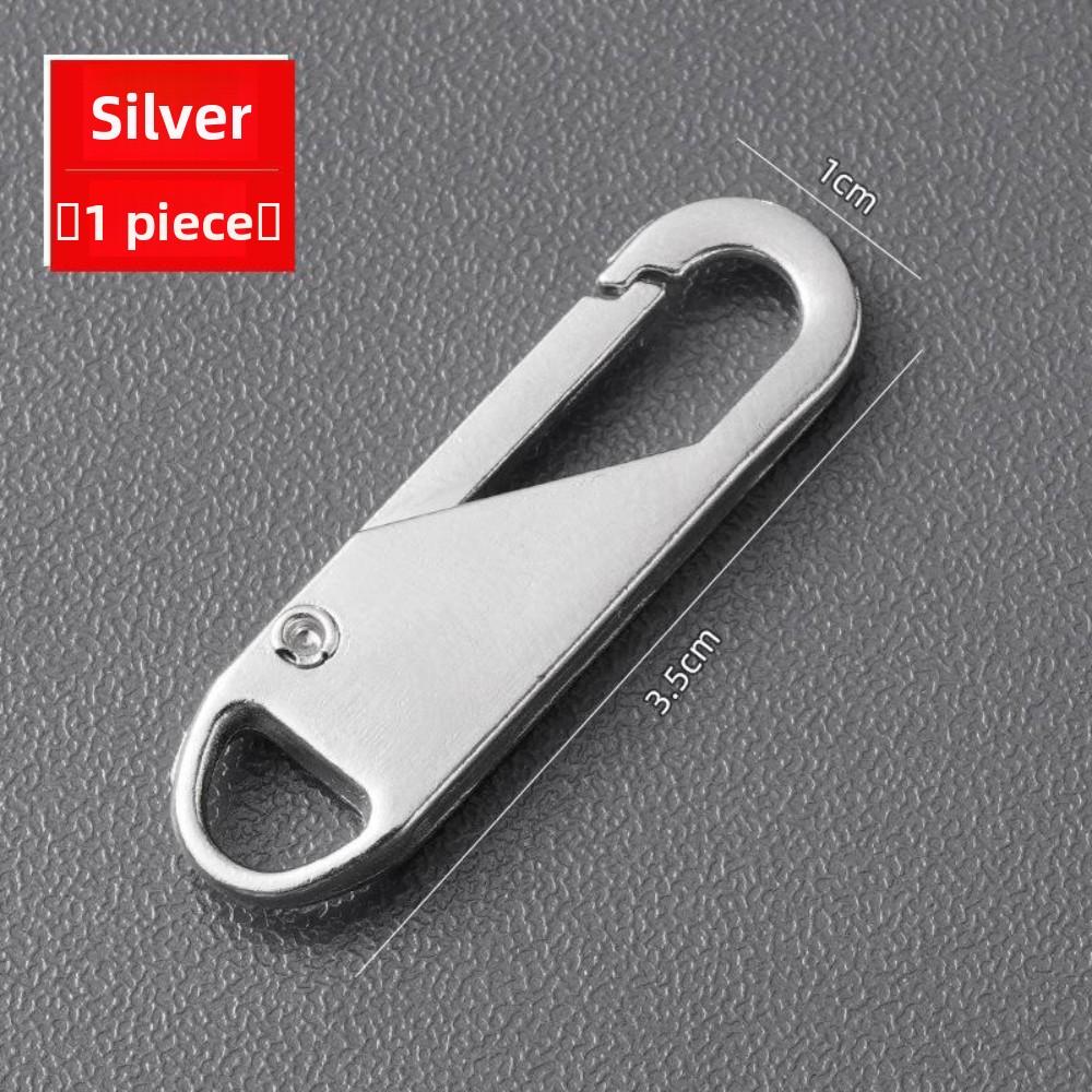 1PCS Movable Zipper Piece Metal Zipper Lock Piece Luggage Repair Zipper Piece Removable Zipper Head for Clothes Accessories