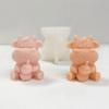 3D Kuh Kerzenformen Milchkuh Silikonformen Tier Tonformen Duftkerzen Gussformen für Kuchendekorationen