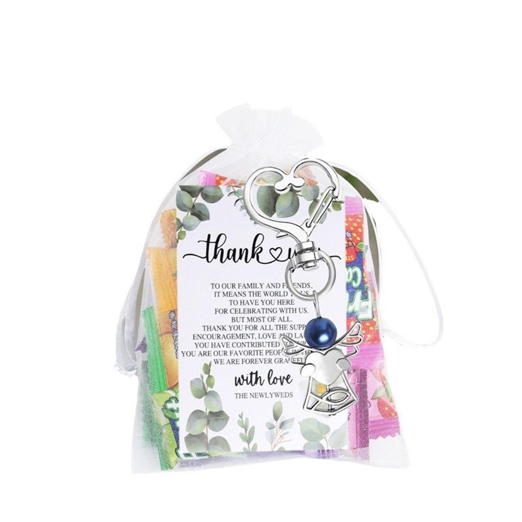Love Angel Pendant Wedding Gift Giving Party Baby Baptism Party Guests Thank You For Gifts 3D