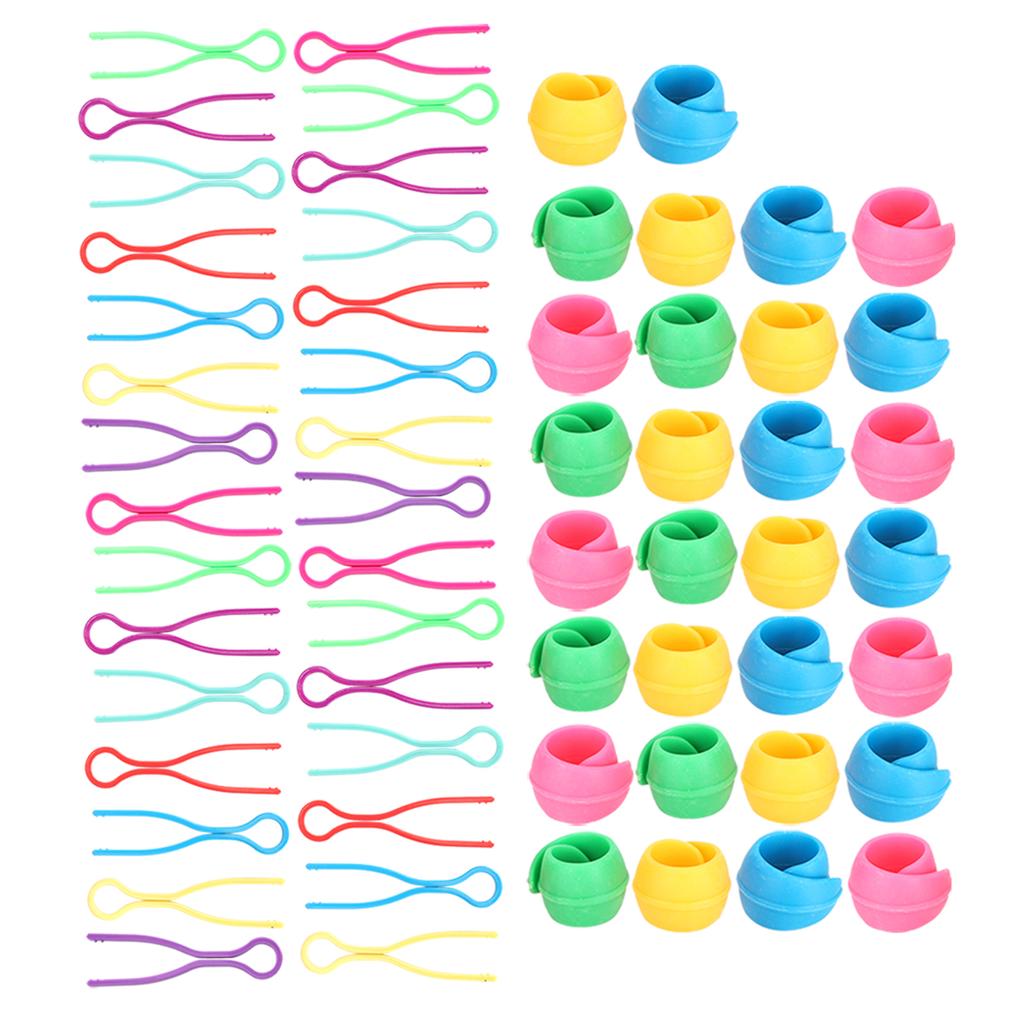 60Pcs Bobbin Thread Holder Spool Huggers Clips Organizing Clamps Sewing Accessories