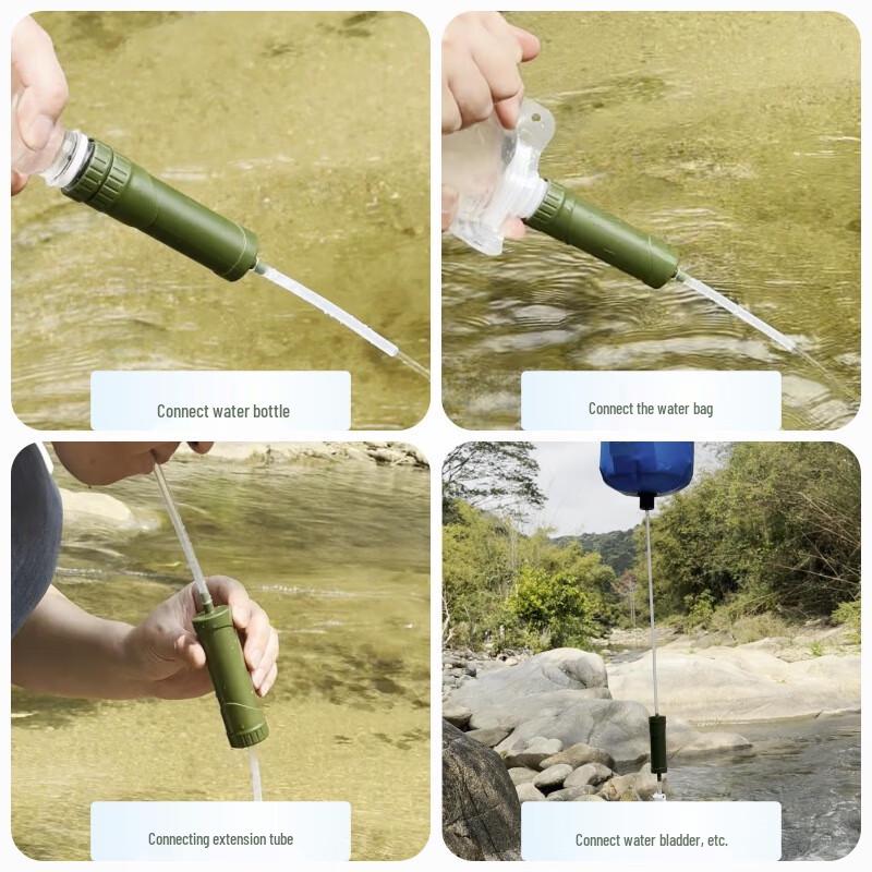 Jingyi Portable Emergency Straw Water Filter