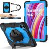 Compatible with Redmi Pro 12.1-inch, Redmi SE 8.7, and Redmi Pad 2: Tablet Case with Hand Strap & Stand.