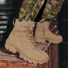 Military Tactical Boots Desert Combat Outdoor Army Hiking Shoes Waterproof Travel Shoes Leather Male Ankle Boots
