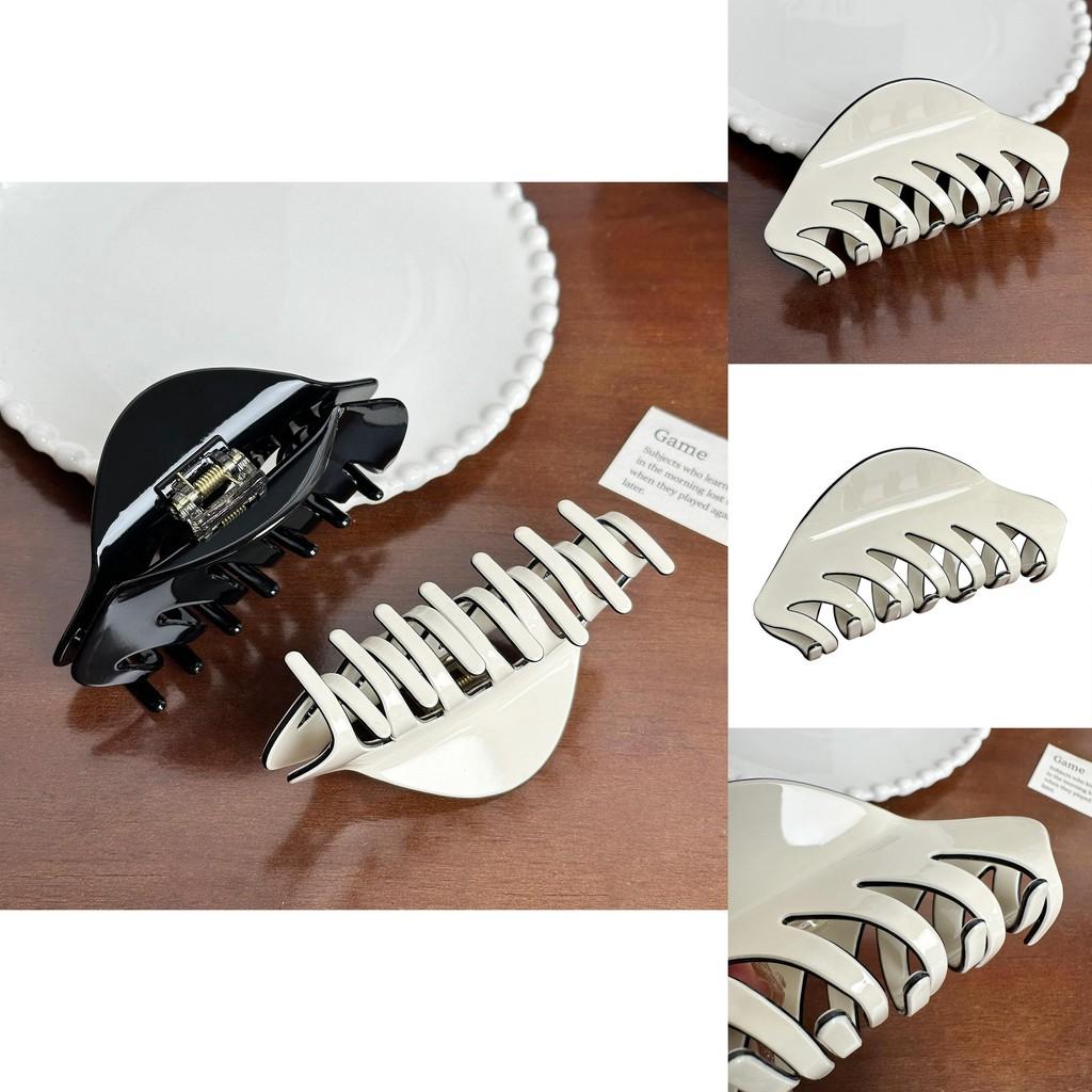 Fashionable Acetate Hair Claw Clip For Thick Hair In Elegant Colors For Effortless Style