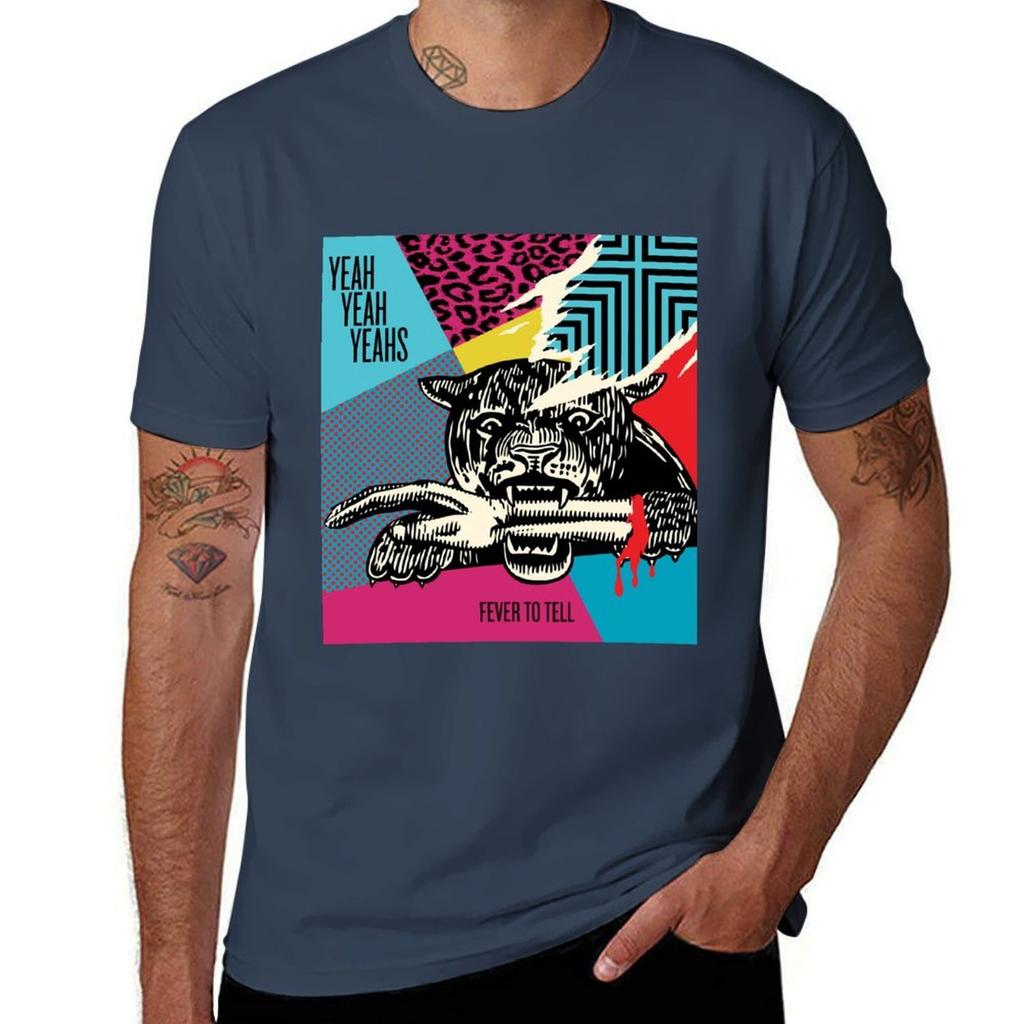 Yeah Yeah Yeahs Fever to tell TShirt Plus Size Basic Cotton TShirt