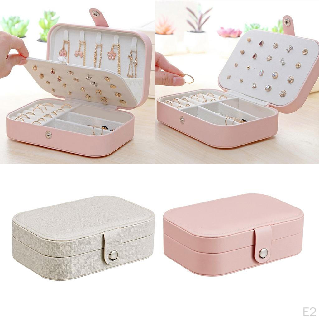 Display Storage Case For Rings Earrings Necklace