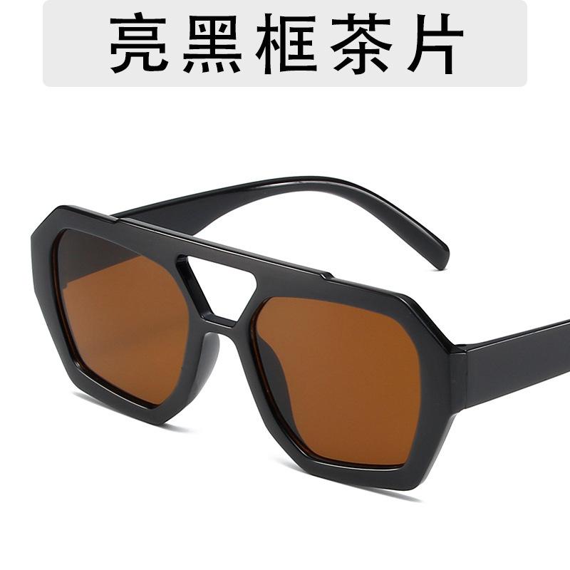 Vintage Women Brand Designer Sunglasses Men Square Shades Eyewear Male Female Outdoor Uv400 Sunglasses Double Beam Eyewear