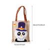 Halloween Gift Bag with Handle, Reusable Candy Bag, Pumpkin Festival Basket for Kids