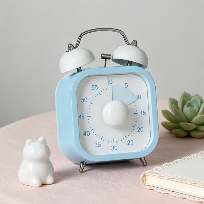 Timer a Campanella Grande Timer Portatile per Studio per Bambini Studenti Cucina Cottura Timer Promemoria Countdown per Corsa Yoga Fitness Cronometro