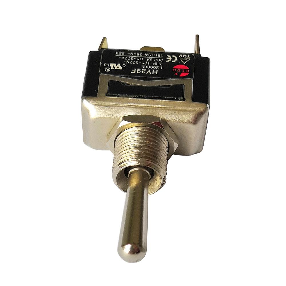 HY29F Comutator Basculant SPST KEDU 18A 3Pini 3 Poziții Comutator Electric pentru Amplificator cu Tuburi
