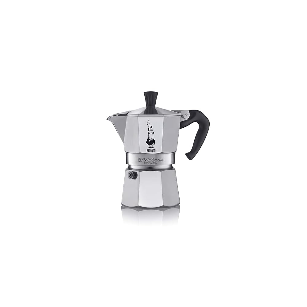 BIALETTI Moka Express 3-Cup Stovetop Coffee Maker/Espresso Maker (Moka Pot)