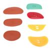 7PCS Pottery Ribs Silicone Shaping Rib Tools for Handcrafting Clay Smoothing and Trimming