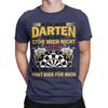 Classic Funny 100 Cotton Tshirt Darts Dartboard Tops Tees For Unisex