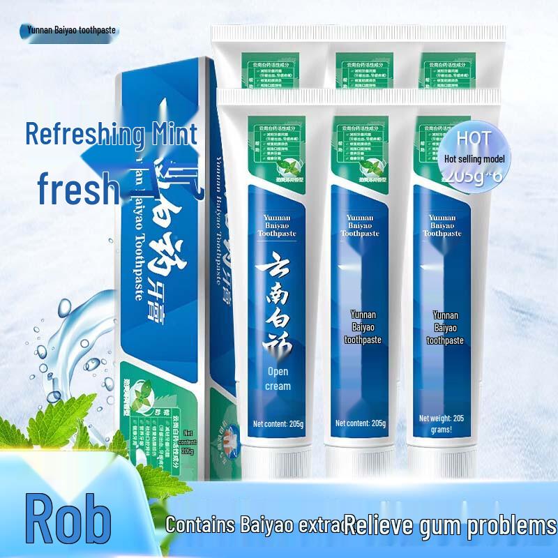 

Yunnan Baiyao Gum Protection & Fresh Breath Toothpaste